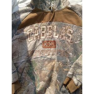 Cabela's Camouflage 2XL Regular Kangaroo Pouch Hoodie